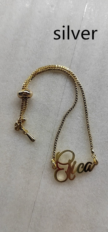 Name Bracelet Stainless Steel