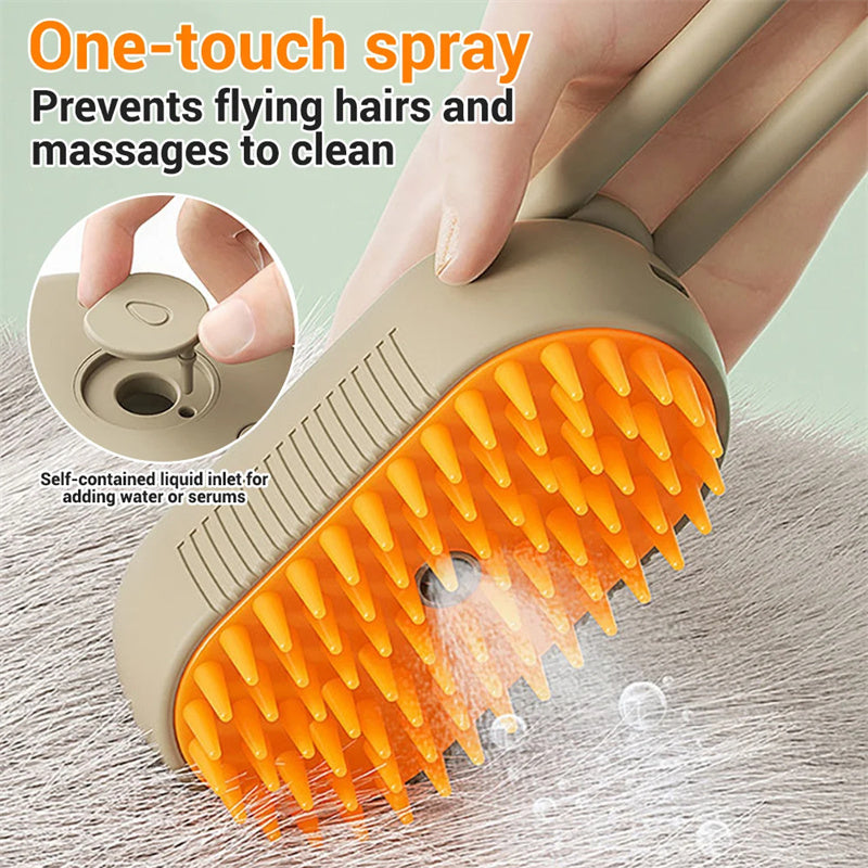 Cat Steam BrushCat Hair Brushes For Massage
