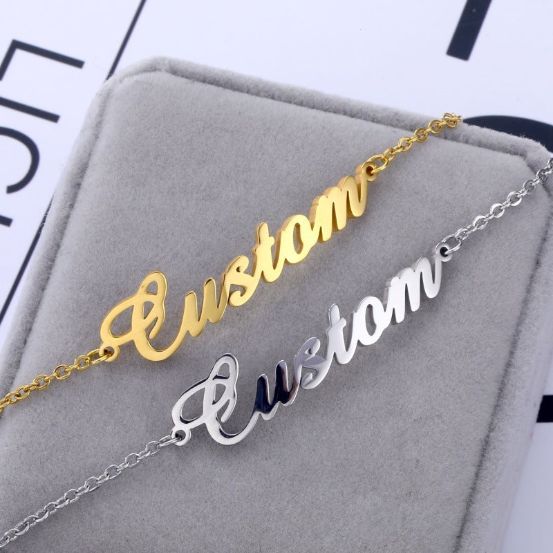 Name Bracelet Stainless Steel
