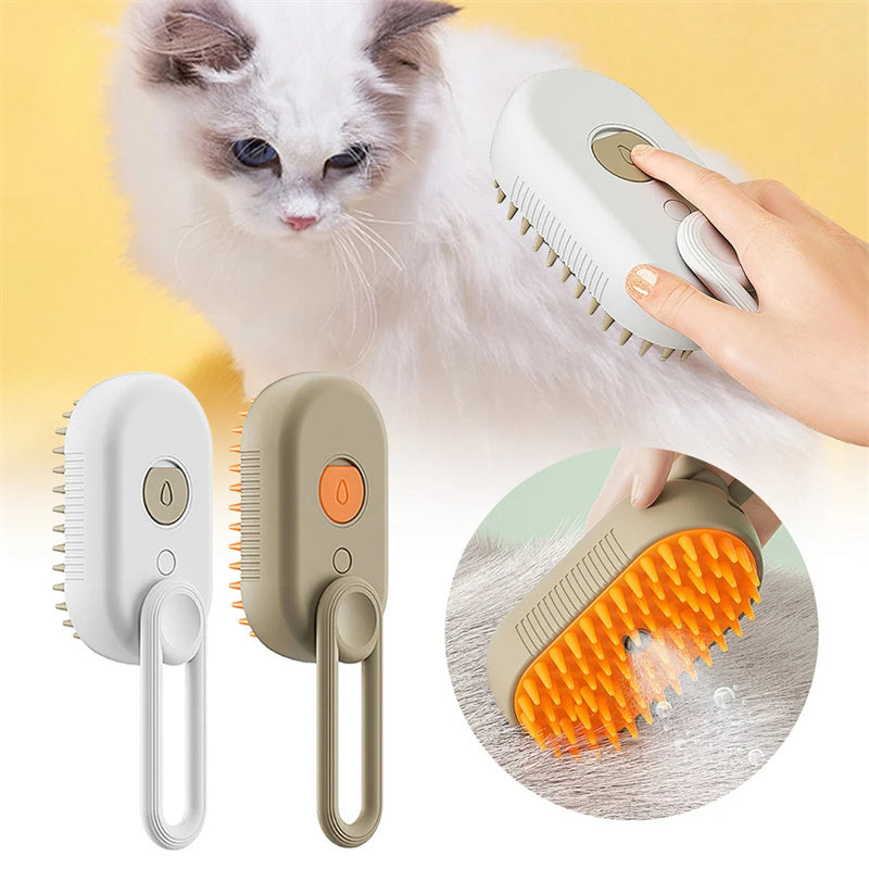 Cat Steam BrushCat Hair Brushes For Massage