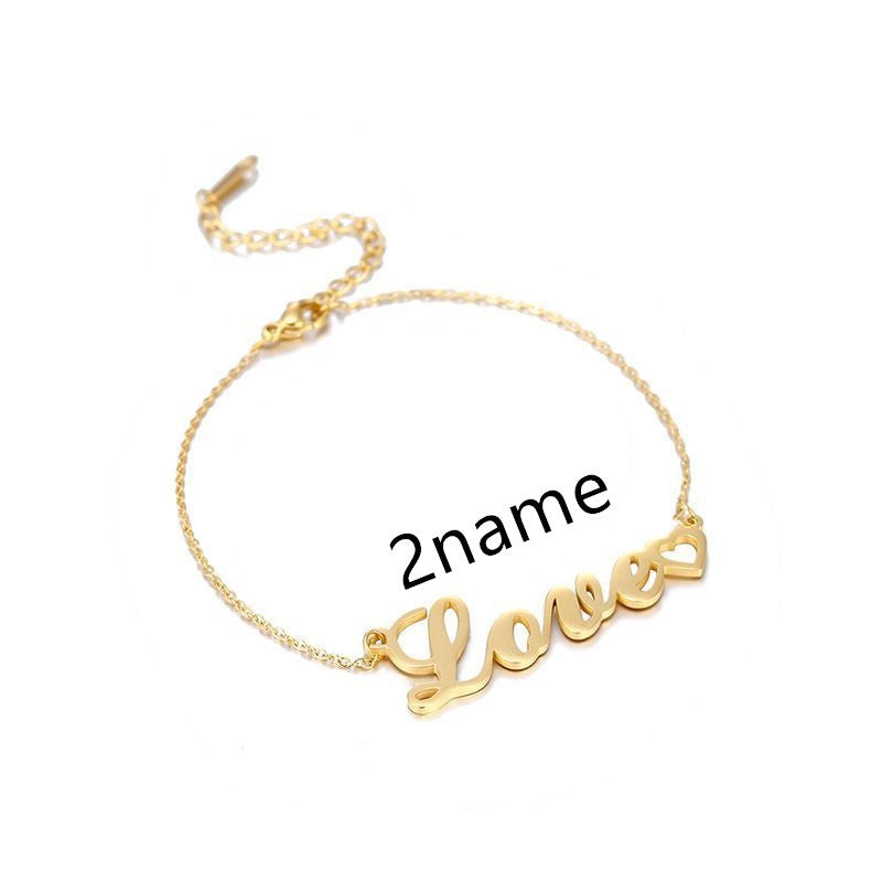 Name Bracelet Stainless Steel