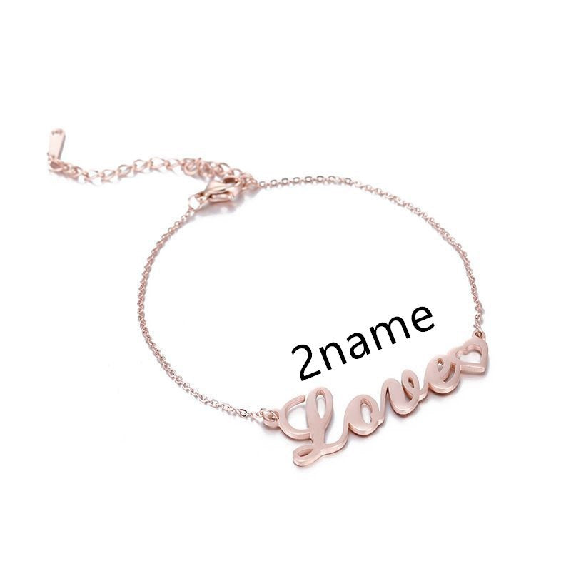 Name Bracelet Stainless Steel