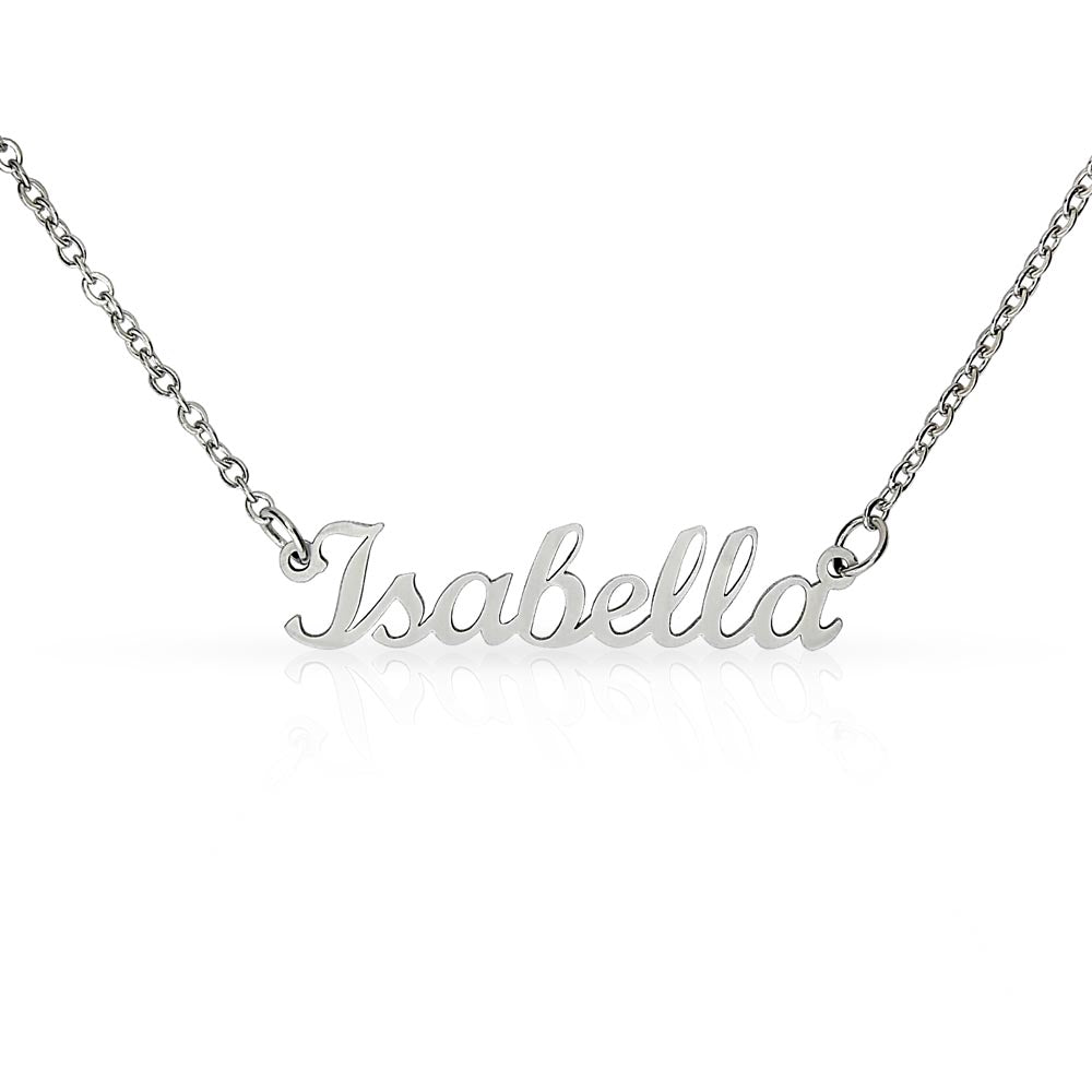 Personalized name necklace