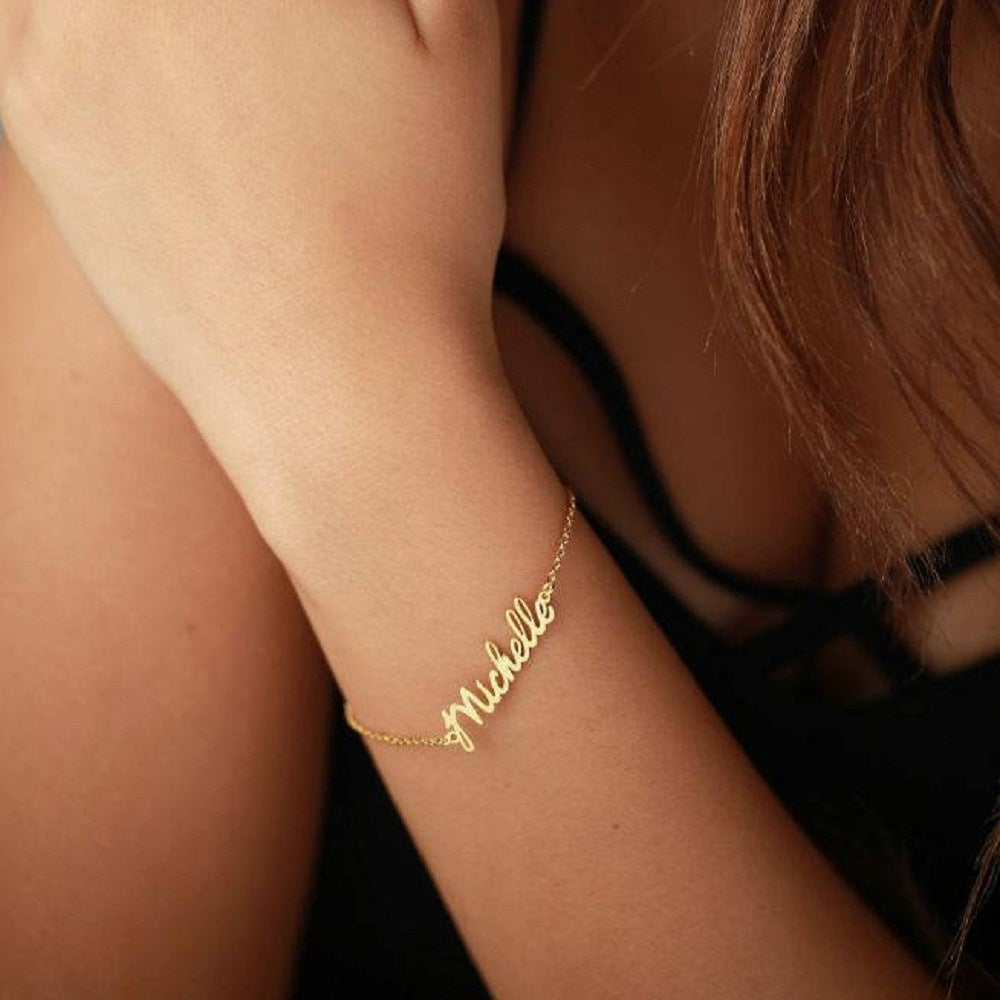 Name Bracelet Stainless Steel