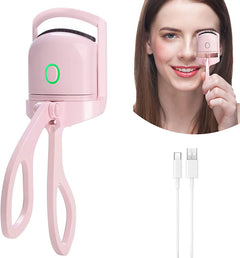 Eyelash Curler Portable Electric Heated Comb Eye Lash Long Lasting Eyelashes Curls Thermal Eyelash Curler