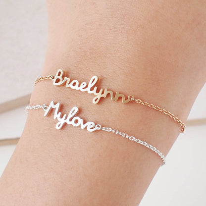 Name Bracelet Stainless Steel