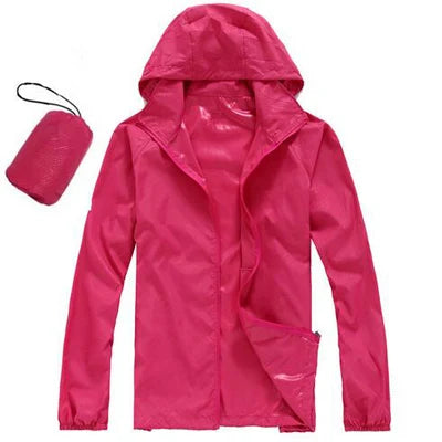 Collapsible Rain Hoodie