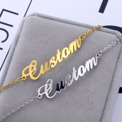 Name Bracelet Stainless Steel