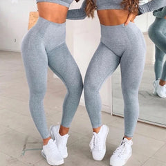 High Waist Seamless Fitness Leggings for Women: Essential Sportswear