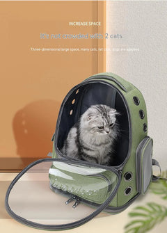 Transparent Cat Carrier Bag