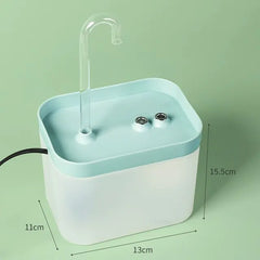 Cat Water Fountain Filter, 1.5L Automatic