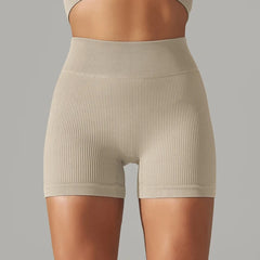 High Waist Yoga Gym Shorts