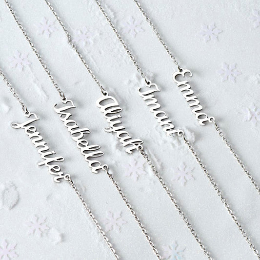 Personalized name necklace