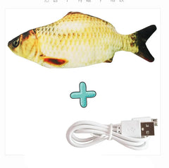 Realistic Fish Chew Toy for Cats